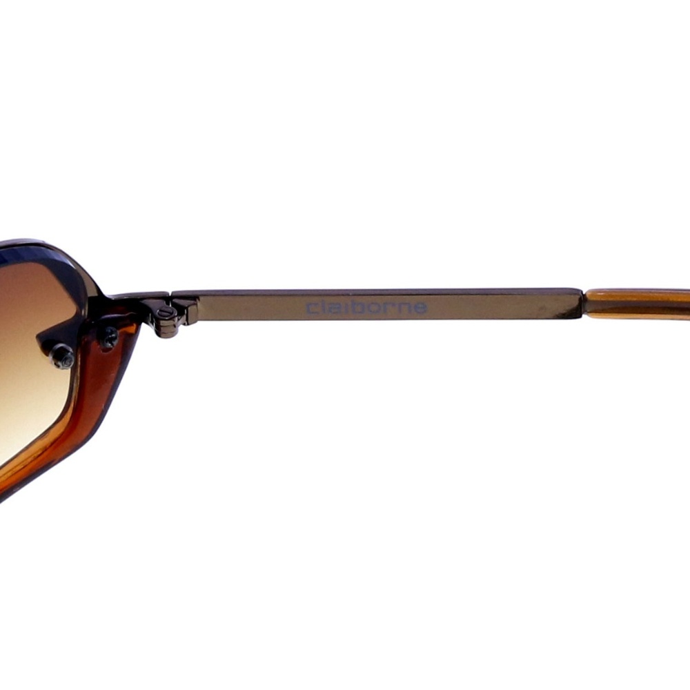 Liz Claiborne Brown Gradient Sunglasses 90s - Picture 7 of 7